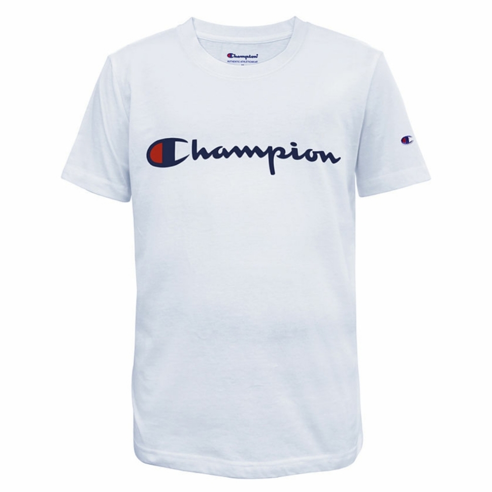 🔥NWT🔥CHAMPION BIG BOYS CREW NECK SHORT SLEEVE GRAPHIC T-SHIRT